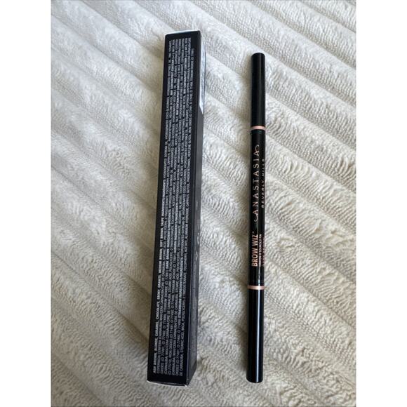 Authentic Anastasia Beverly Hills Brow Wiz Skinny Brow Pencil Dark BROWN NIB - Picture 4 of 7